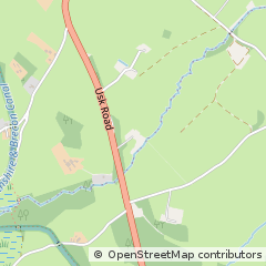Map of Abergavenny