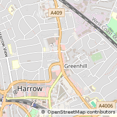 Map of Harrow