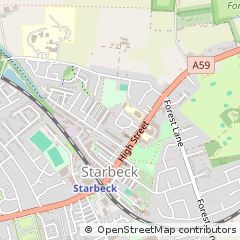 Map of Harrogate, North Yorkshire