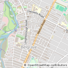 Map of Leicester