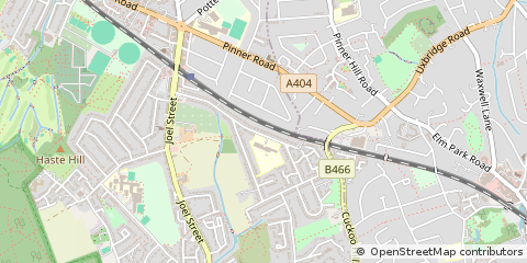 Map of Pinner