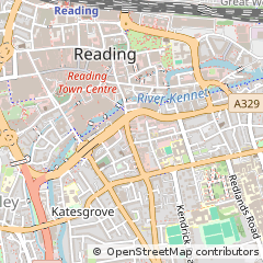 Map of Reading