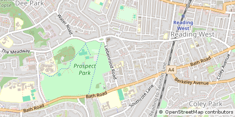 Map of Reading