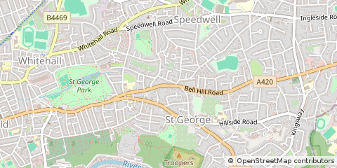 Map of Bristol