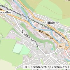 Map of Galashiels