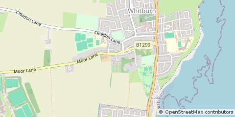 Map of Tyne and Wear, Tyne & Wear