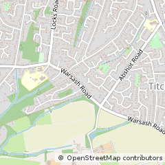 Map of Fareham, Hampshire