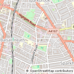 Map of Birmingham