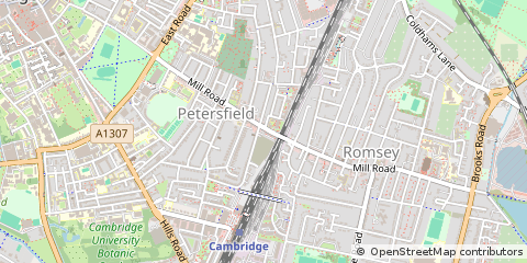 Map of Cambridge