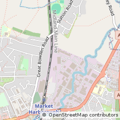 Map of Leicestershire