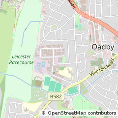 Map of Leicester