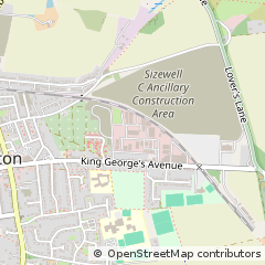 Map of Leiston, Suffolk
