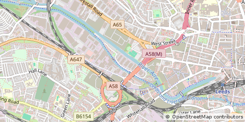 Map of Leeds