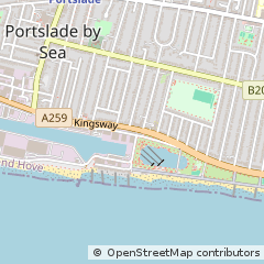 Map of Hove, East Sussex
