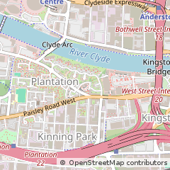 Map of Glasgow