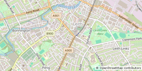 Map of Edinburgh