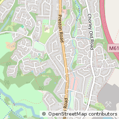Map of Chorley