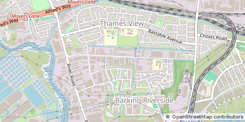 Map of Barking