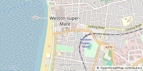 Map of Weston-Super-Mare