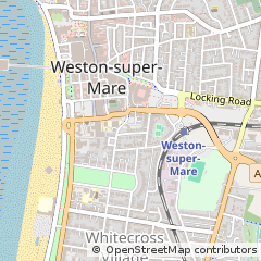 Map of Weston-Super-Mare