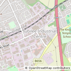 Map of Letchworth, Hertfordshire