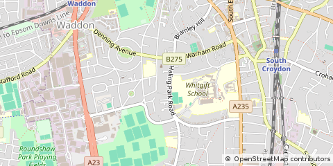 Map of Surrey, CR2 6NN