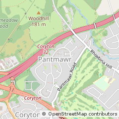 Map of Cardiff