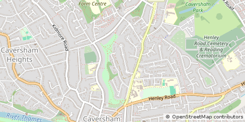 Map of Reading