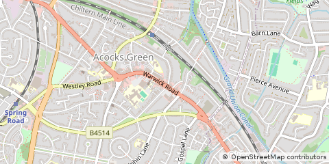 Map of Birmingham