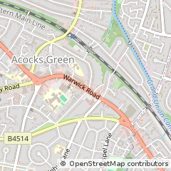Map of Birmingham