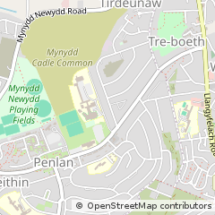 Map of Swansea