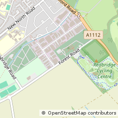 Map of Ilford, Essex