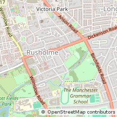 Map of Manchester