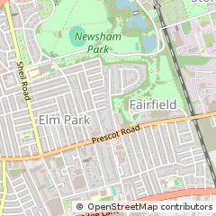 Map of Liverpool, Merseyside