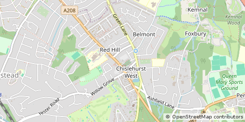 Map of Bromley