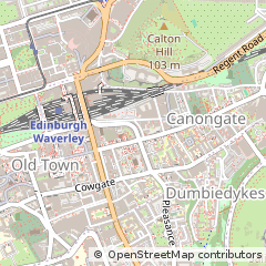 Map of Edinburgh, City of Edinburgh