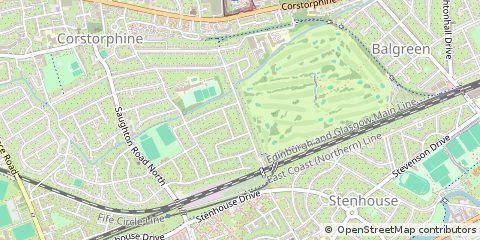 Map of Edinburgh