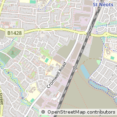 Map of ST. Neots, Cambridgeshire