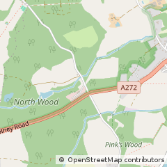 Map of Haywards Heath, West Sussex