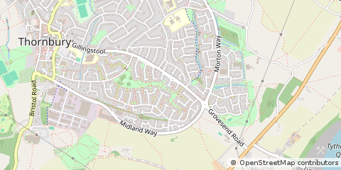 Map of Wotton-Under-Edge, Gloucestershire