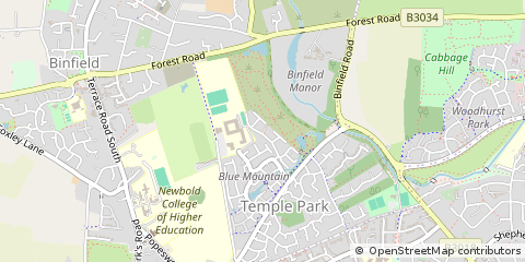 Map of Bracknell