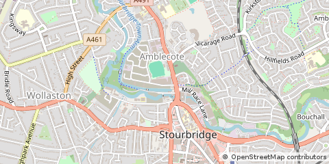 Map of West Midlands