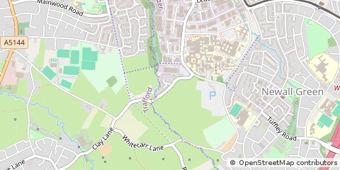 Map of Manchester, Lancashire