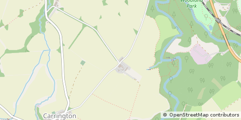 Map of Gorebridge, Midlothian
