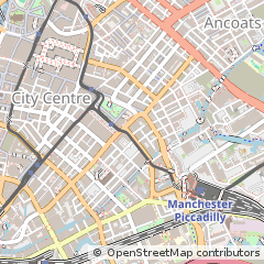 Map of Manchester