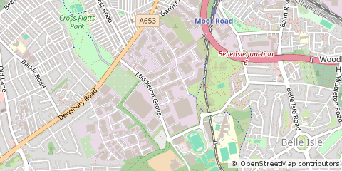 Map of Leeds