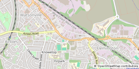 Map of Motherwell