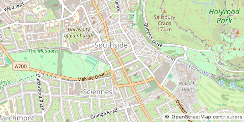 Map of Edinburgh