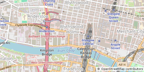 Map of Glasgow