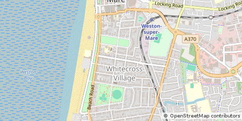 Map of Weston-Super-Mare